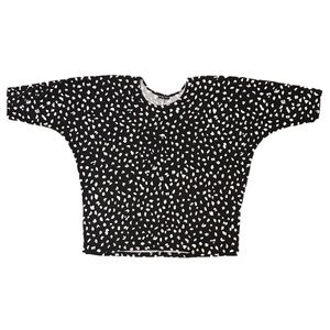 KIM & Cami Black and White Leopard Cheetah Top 1X
